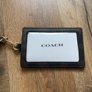 Coach lanyard
